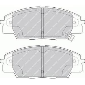 накладки FERODO FDB1444
