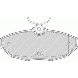 накладки FERODO FDB1486