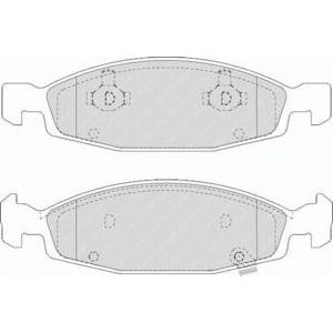 накладки FERODO FDB1523