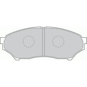накладки FERODO FDB1596
