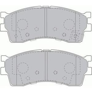 накладки FERODO FDB1602 