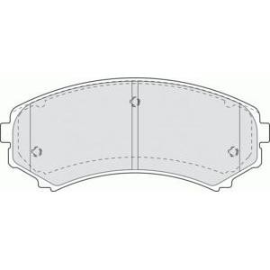 накладки FERODO FDB1603 