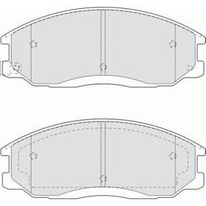 накладки FERODO FDB1605 