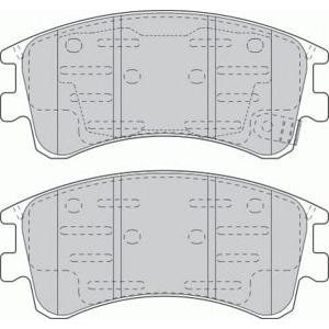 накладки FERODO FDB1619