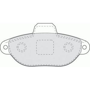 накладки FERODO FDB1630