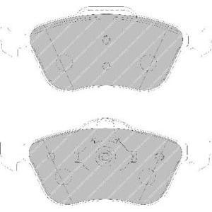 накладки FERODO FDB1674 