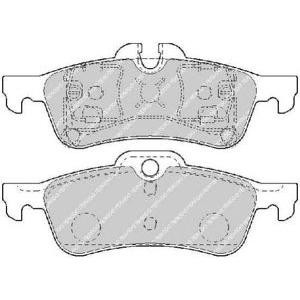 накладки FERODO FDB1676 