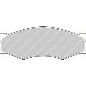 накладки FERODO FDB340