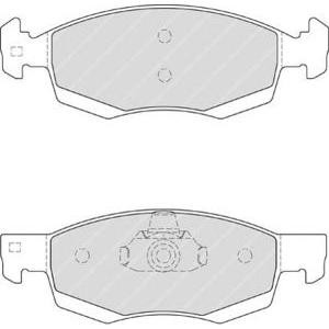 накладки FERODO FDB4035 