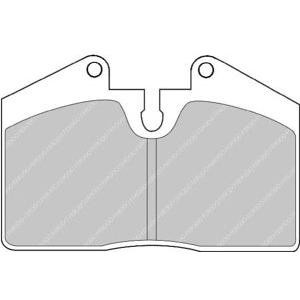 накладки FERODO FDB451
