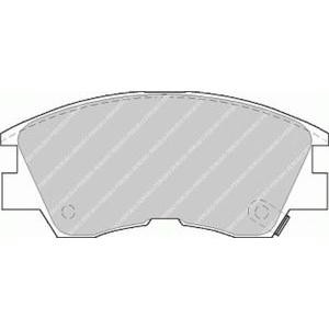 накладки FERODO FDB556