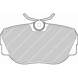 накладки FERODO FDB660 