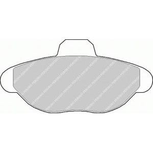 накладки FERODO FDB749