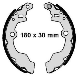 комплект спирачни челюсти FERODO FSB4013 