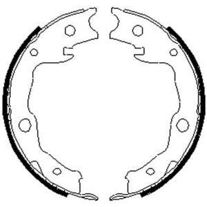 комплект спирачни челюсти FERODO FSB4035 