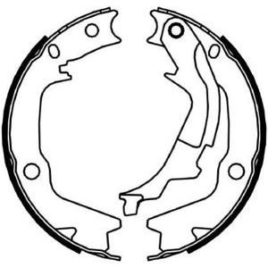 накладки за ръчна спирачка FERODO FSB4045