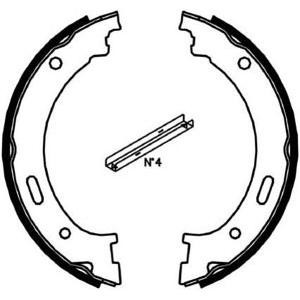 накладки за ръчна спирачка FERODO FSB4058 