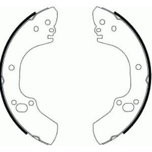 комплект спирачни челюсти FERODO FSB557 