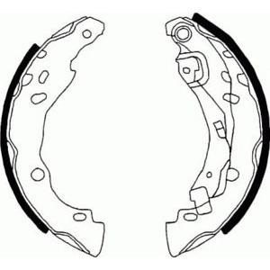 комплект спирачни челюсти FERODO FSB642 
