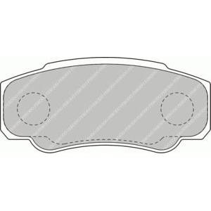 накладки FERODO FVR1480 