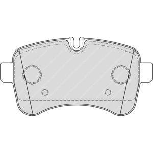 накладки FERODO FVR4037