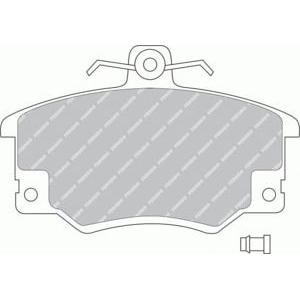 накладки FERODO FDB370B 
