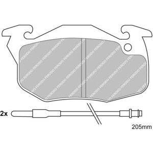 накладки FERODO FDB393C