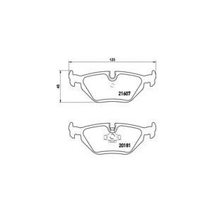 накладки BREMBO P 06 013 