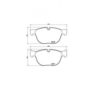 накладки BREMBO P 06 049 