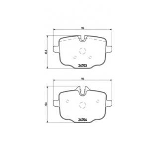 накладки BREMBO P 06 061