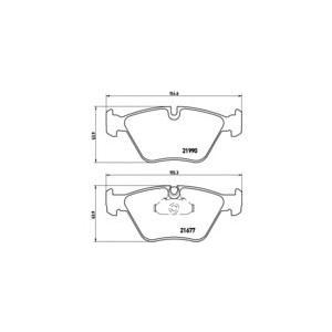 накладки BREMBO P 06 065