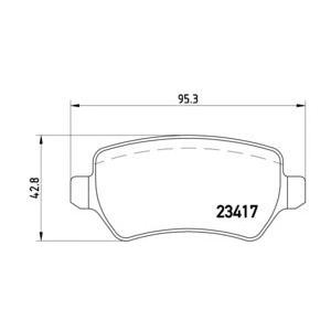 накладки BREMBO P 10 013