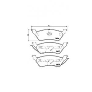 накладки BREMBO P 11 014
