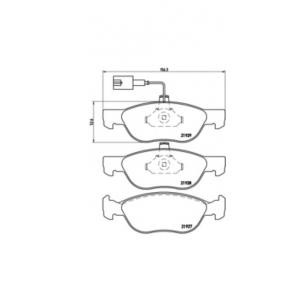 накладки BREMBO P 23 070 