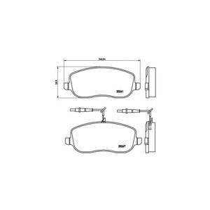 накладки BREMBO P 23 090