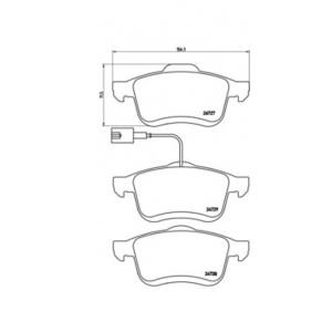 накладки BREMBO P 23 130