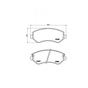 накладки BREMBO P 37 007