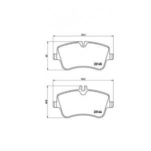 накладки BREMBO P 50 045