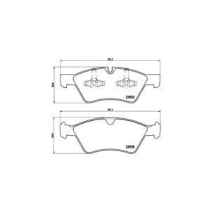 накладки BREMBO P 50 063 