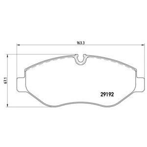накладки BREMBO P 50 085