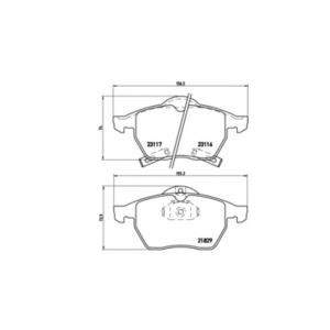 накладки BREMBO P 59 029