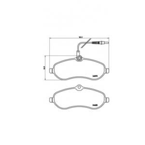 накладки BREMBO P 61 096