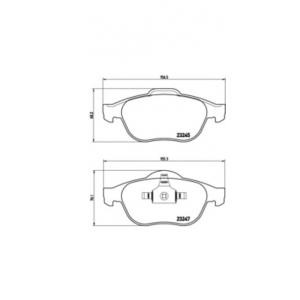 накладки BREMBO P 68 040