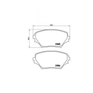 накладки BREMBO P 83 055