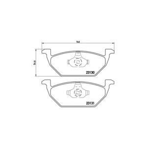 накладки BREMBO P 85 041
