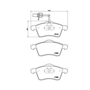 накладки BREMBO P 85 049