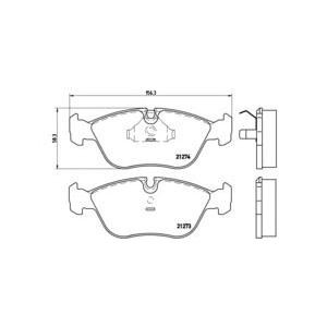 накладки BREMBO P 86 013 