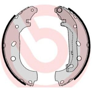 комплект спирачни челюсти BREMBO S 24 539 
