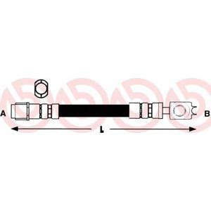 спирачен маркуч BREMBO T 85 026 