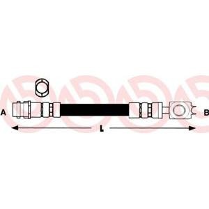 спирачен маркуч BREMBO T 85 028 
